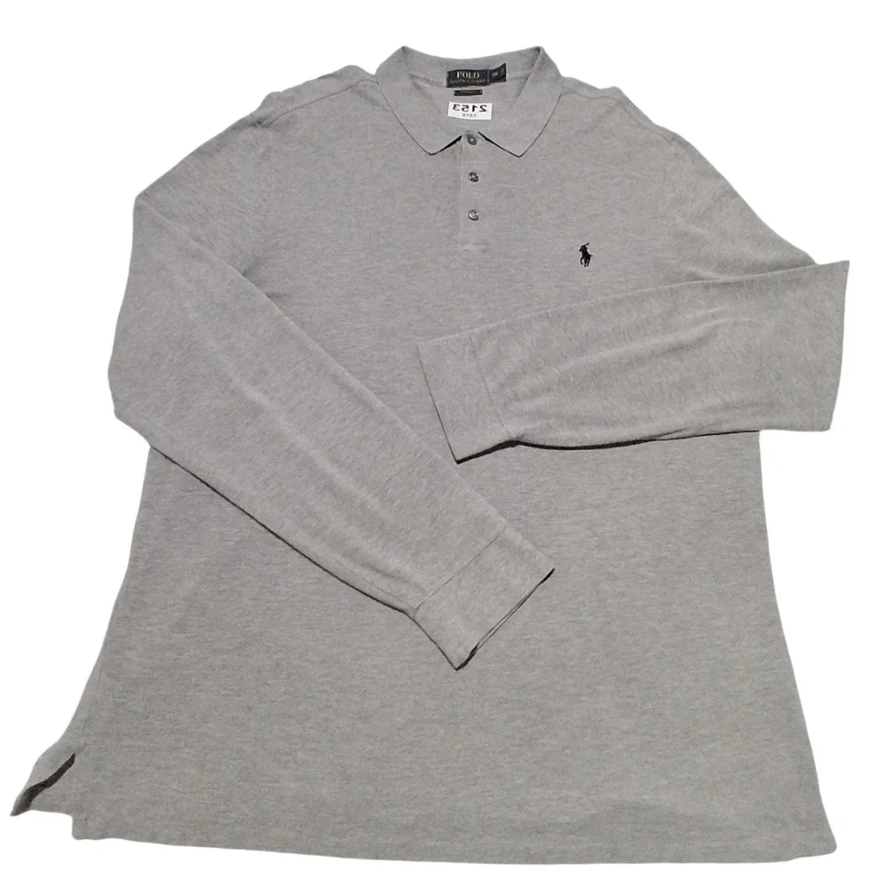 Polo‎ Ralph Lauren Long Sleeve Polo  Mens Size XXL Preppy Classic Dadcore Shirt
